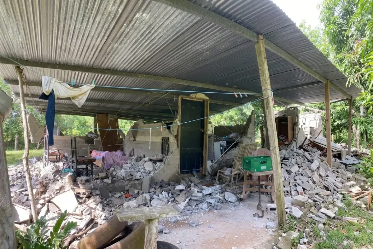 Damages on Tonosí After Quake