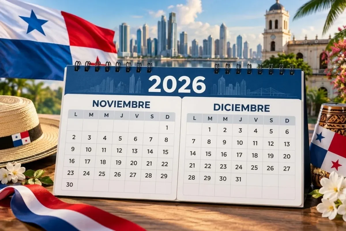 Get Ready: 8 Days Off Left for These Panamanian Holidays November and December Calendar. IA Made.