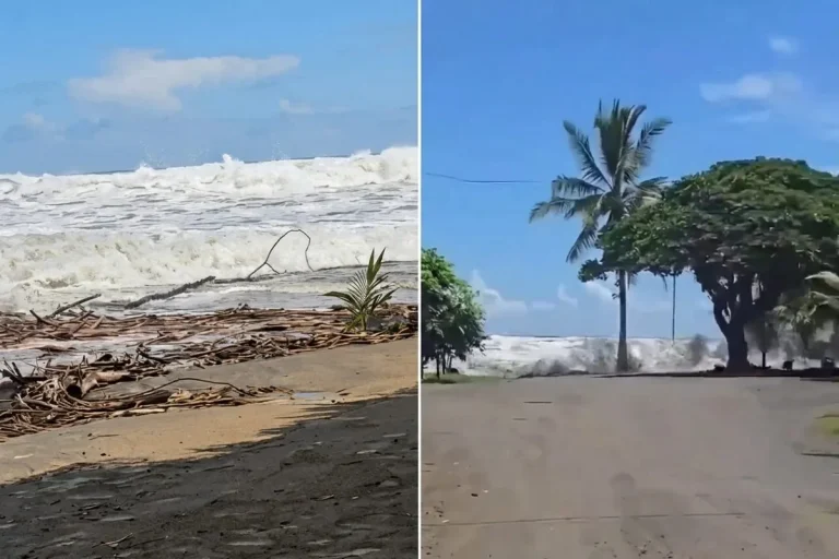 Anomalous Waves Caused Coastal Flooding After Major Quake Anomalous Waves in Isla Caña