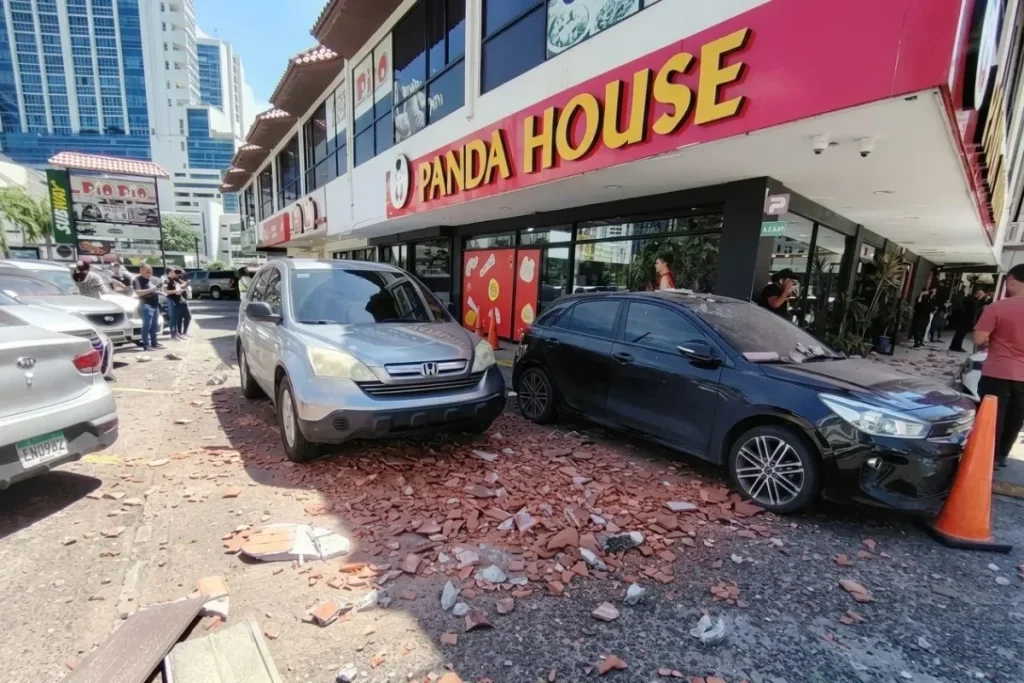 Panda House damages