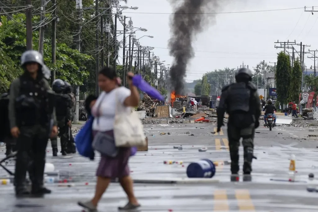 Protestas Changuinola