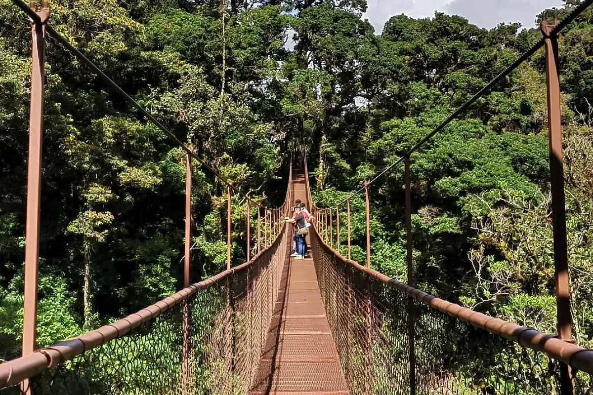 Suspension bridges in rural Panama. By thevisitorpanama.