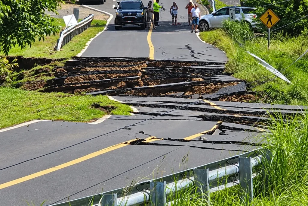 Terremoto Panama Hoy carretera