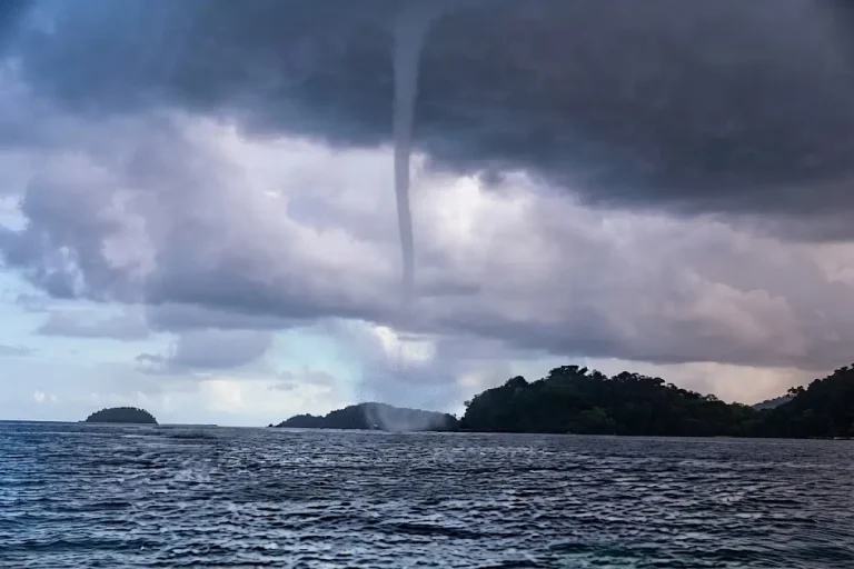 Waterspout Near Isla Grande Colón By Expat-Times